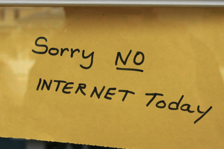 ضرر قطع اینترنت به کسب و کار اینترنتی